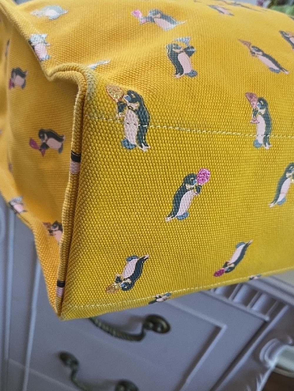 COACH Yellow Rexy & Carriage Tote 2017 - Picture 12 of 16